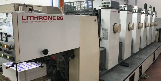 Komori Lithrone 626 6 colores 1